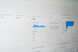 A user interacting with a dashboard showing email summaries and automation settings.