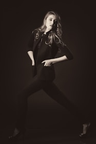 A transformed individual exuding confidence.