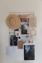 A mood board filled with design inspirations.