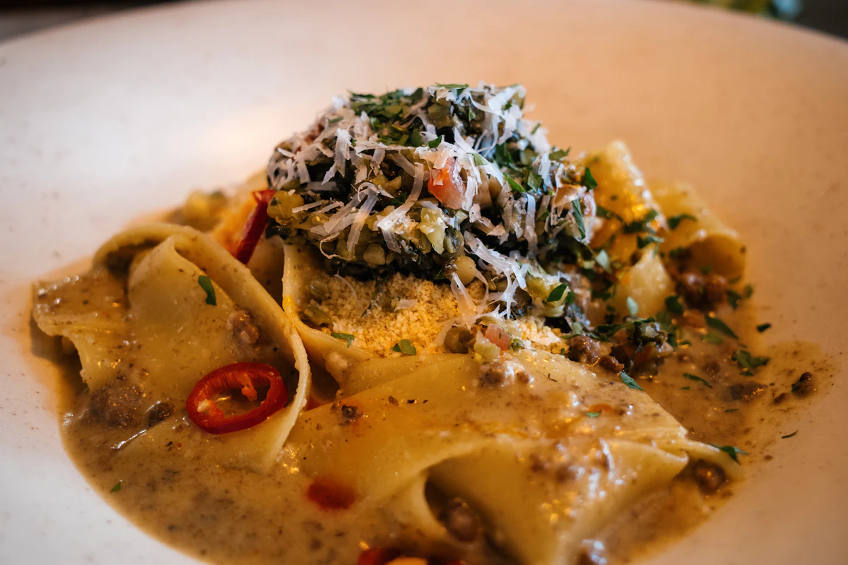 Pappardelle ai Funghi Porcini