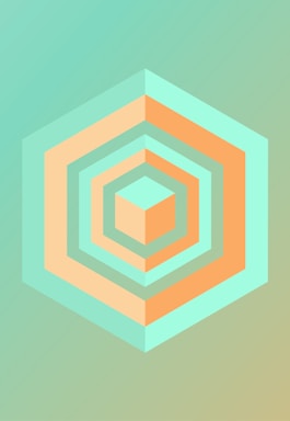 A modern hexagonal pattern background with subtle honeycomb shapes in soft yellow and gray tones.