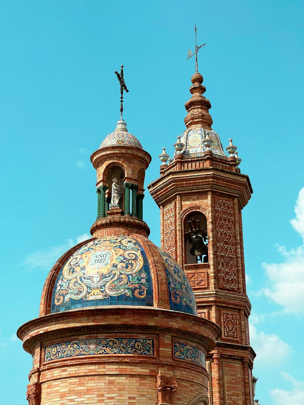 a large building with a clock on the top of it