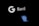 A low-light image featuring a blurred, glowing white Google Bard logo in the background and a clear OpenAI logo with a knot design in the foreground, set against a dark background.