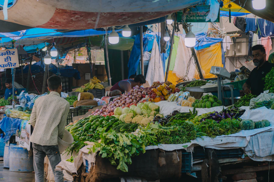 Vegetable vendors