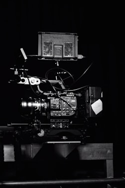 A captivating image showcasing our video production setup and equipment.