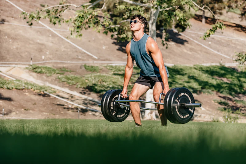 Outdoor training area