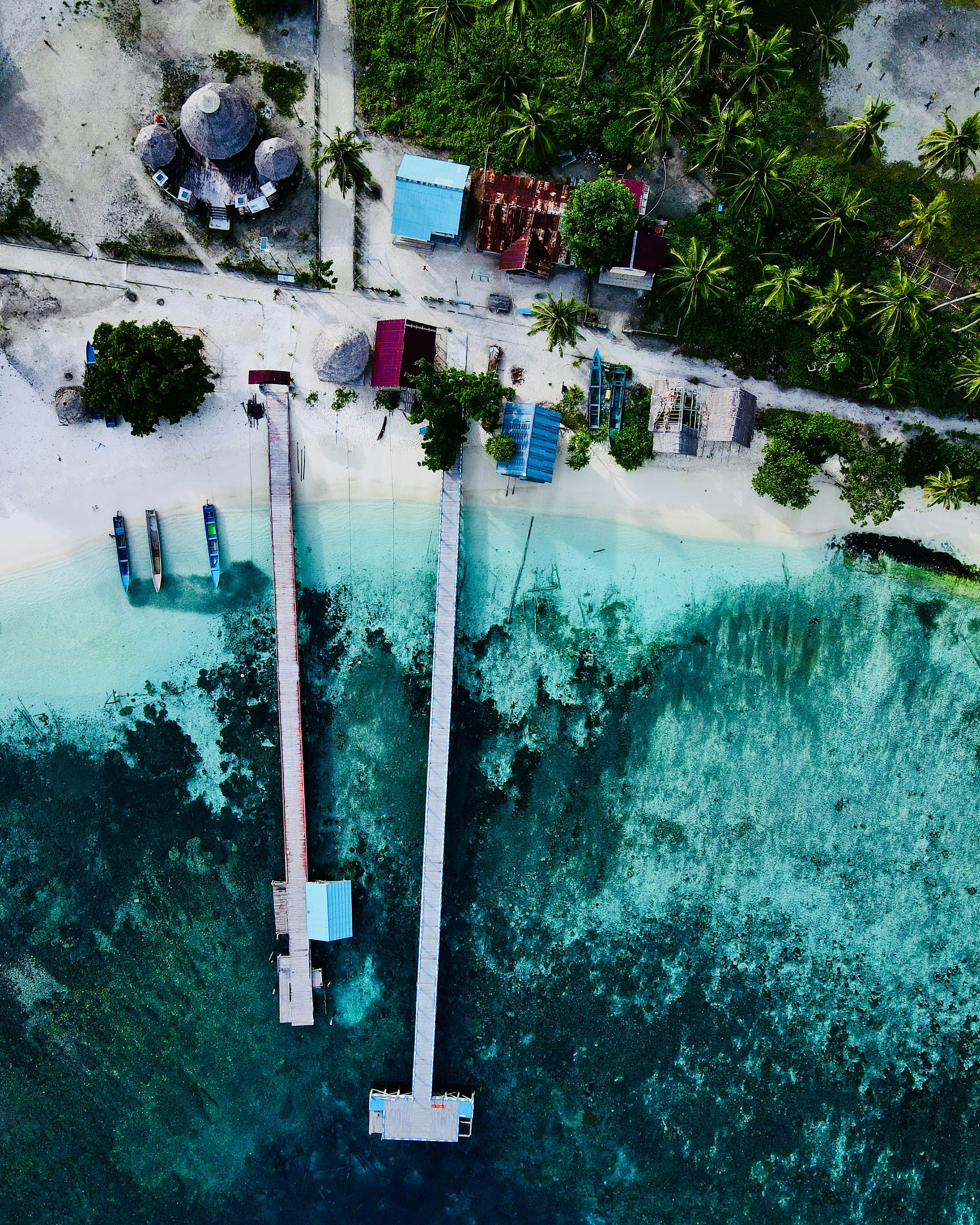 Overwater villas at Centara Grand Island Resort & Spa in the Maldives