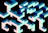 abstract geometric shapes in navy and teal forming a dynamic data network