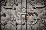 An example of intricate metal design work.