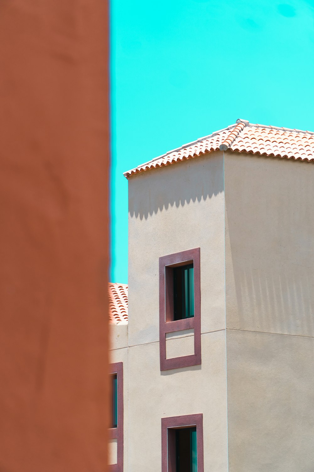 a building with a clock on the front of it