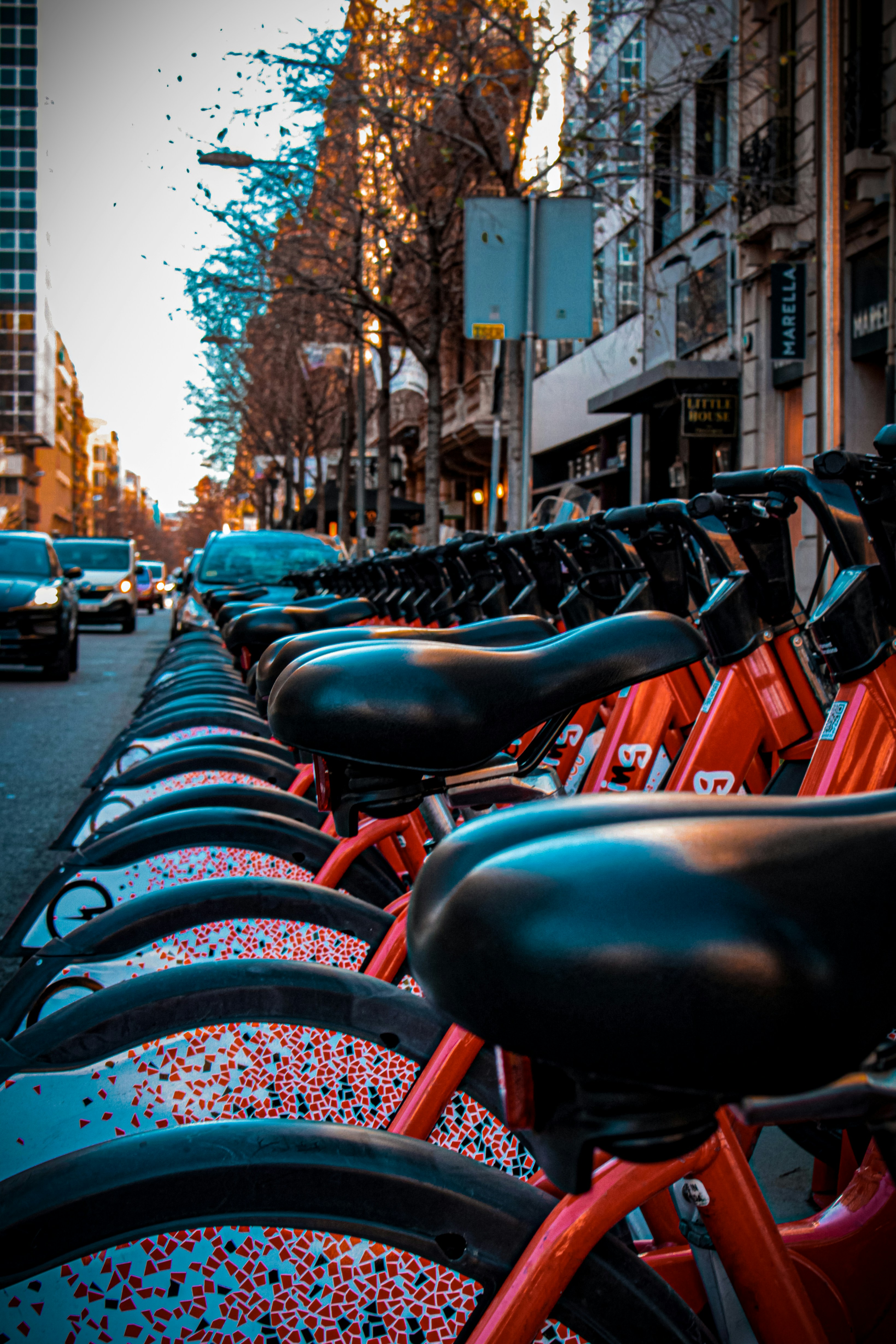 Some bikes in Barcelona!