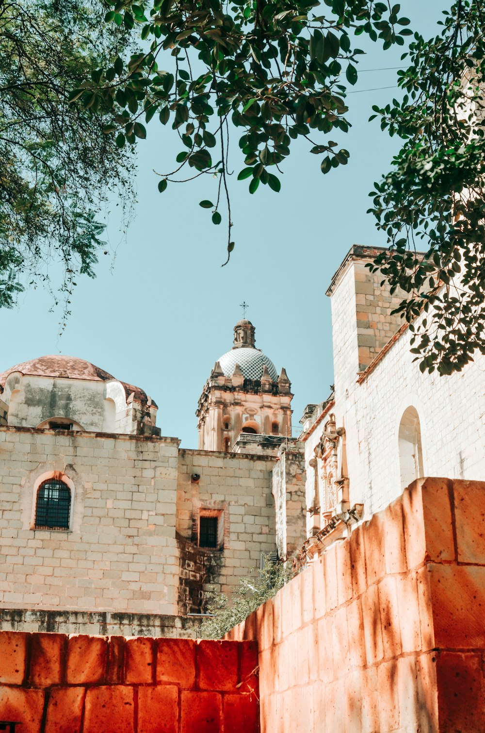 an old building with a clock tower on top of it