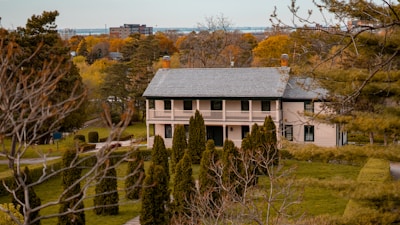 A spacious multi-family home with a beautiful garden.