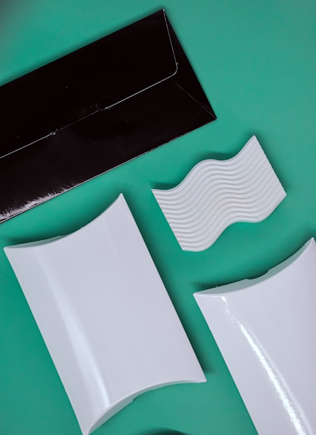 A vibrant flat lay of colorful blind boxes stacked with a hint of mystery and excitement.