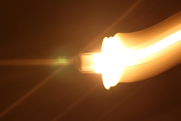 A dynamic profile gif showing a brand mark pulsing gently with light