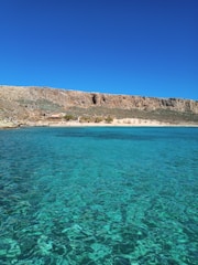 A scenic view of a beautiful Mexican beach with clear blue waters.