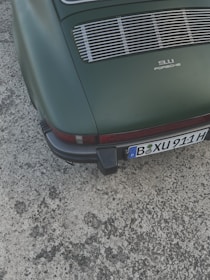A classic Porsche 911 undergoing restoration.