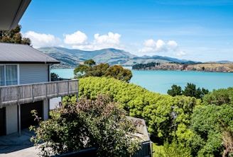 A scenic view of a rental property featured in reviews.