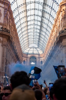 Photo capturing a public bidding event where Blue Token Group is advising clients.