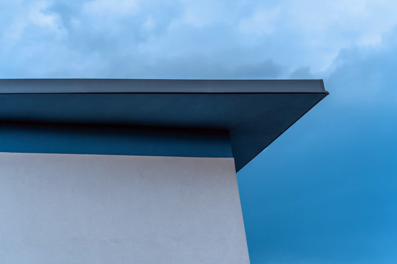 Toiture plate moderne EPDM à Liège