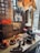 A rustic wooden table adorned with an assortment of colorful homemade snacks, evoking a sense of warmth and nostalgia.