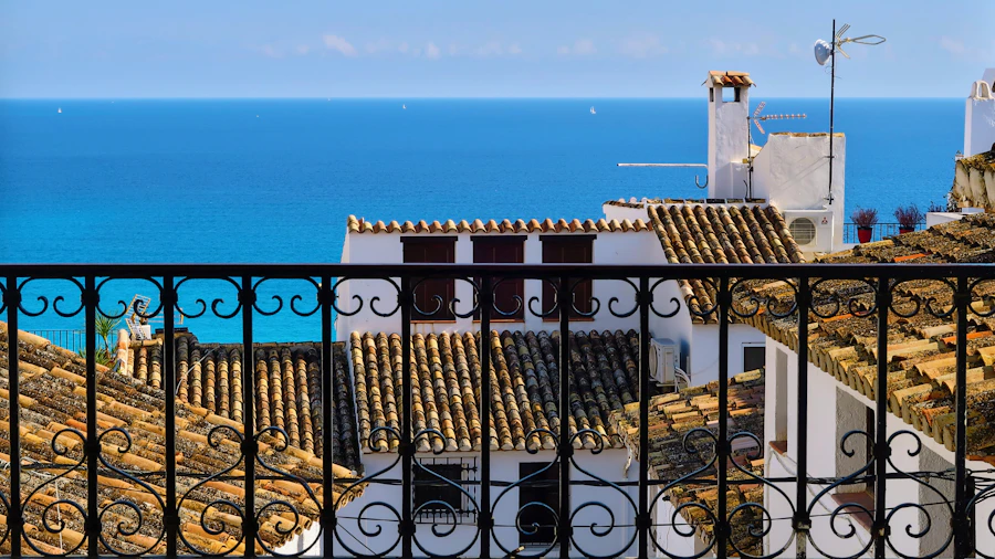 Vista al mar desde Altea