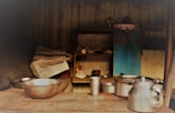 A snapshot of their first kitchenware prototype on a rustic kitchen counter.