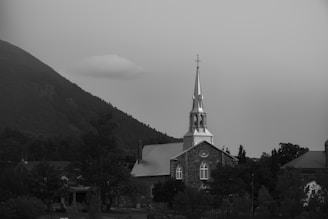 A serene image of a church setting during a biblical seminar.