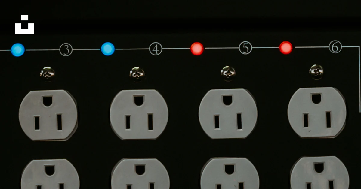 A close up of two different electrical outlets photo – Free Plugs Image ...
