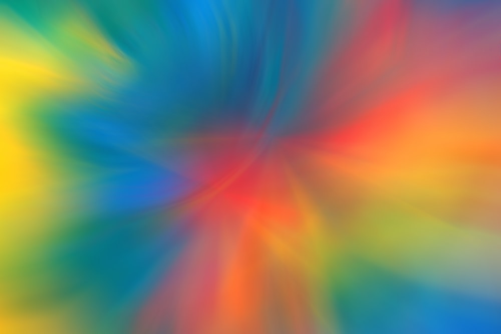 a blurry image of a multicolored background