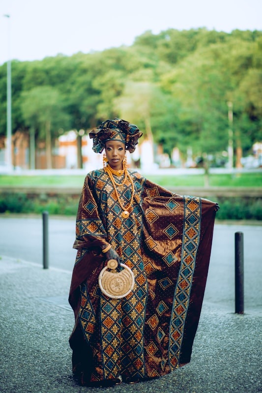 Aso Ebi traditional Nigerian outfit