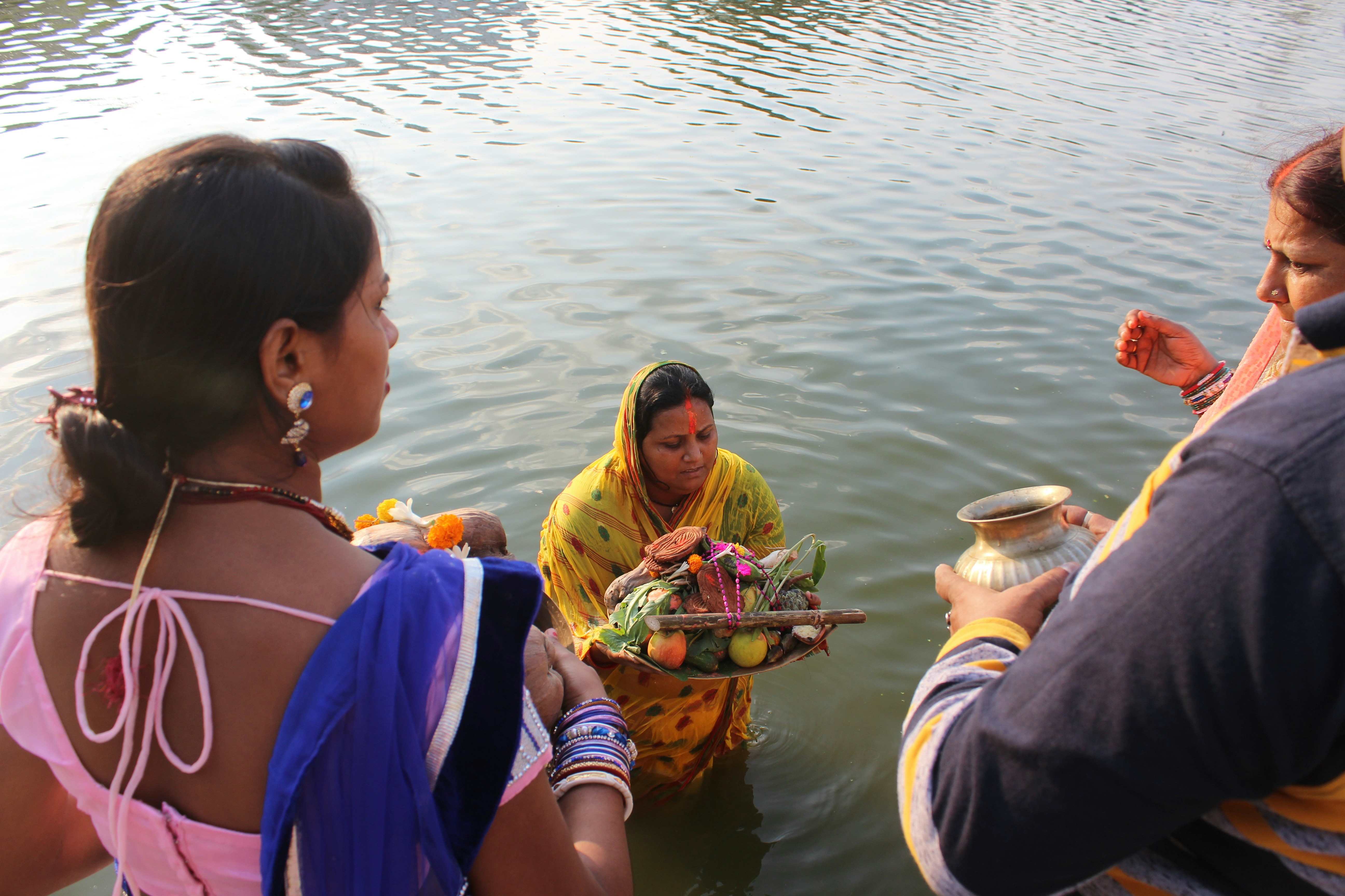 Group of mothers learning together
