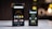 Two black Sony portable devices are displayed on a flat surface, both showing a screen with app icons such as settings, music player, and files. The background is blurred with circular light patterns.