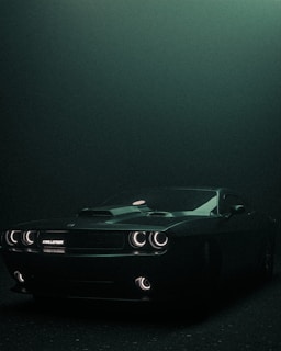 A sleek Dodge Challenger showcasing its powerful design.