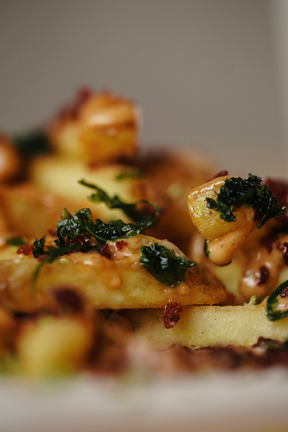 a close up of a plate of food with broccoli