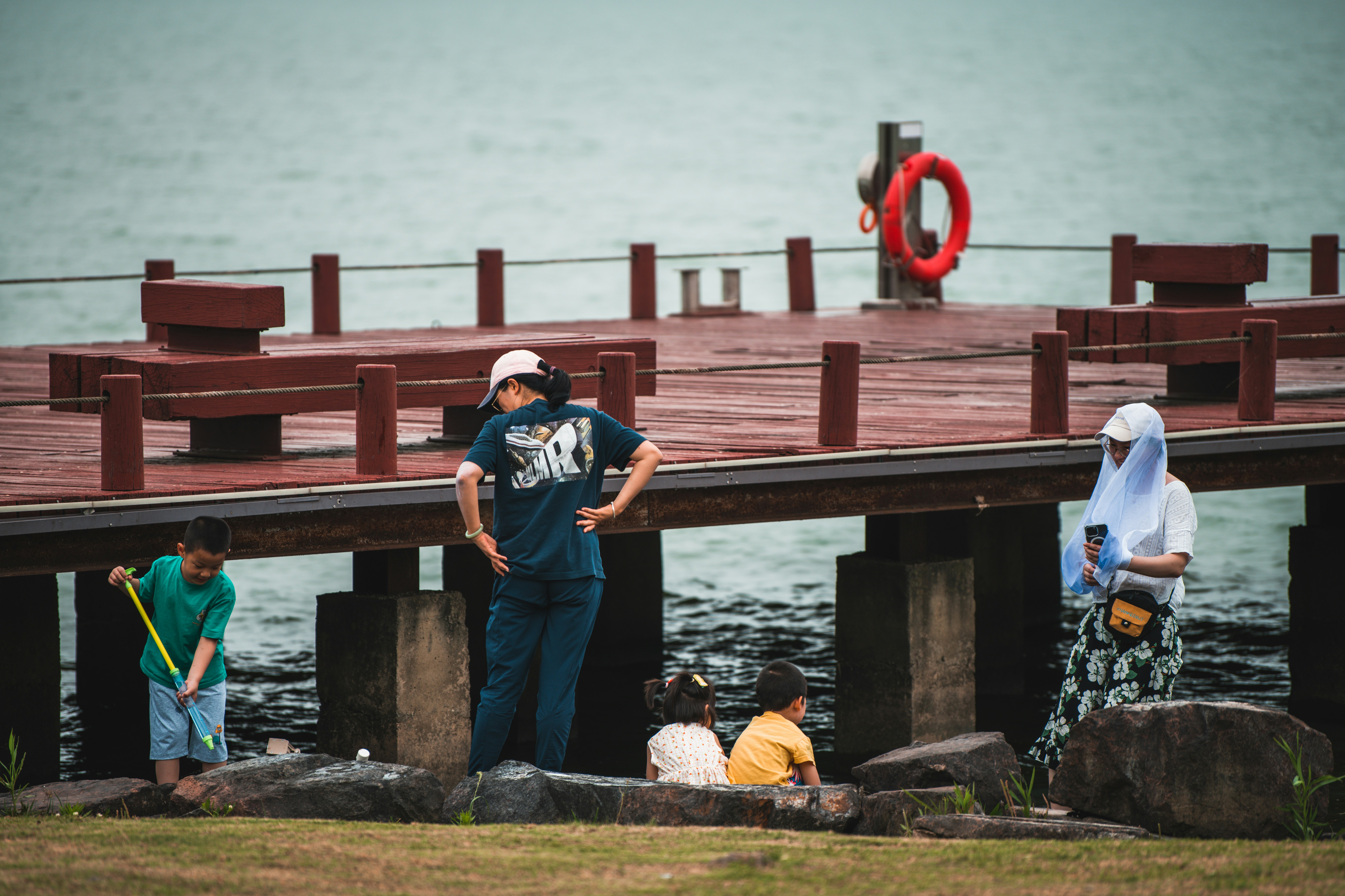 "¡Listos para pescar!"