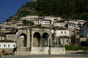 Historic stone houses and narrow alleys in the old town of Safranbolu