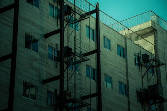 A modern commercial building equipped with advanced fire safety systems installed by Flammaguard.