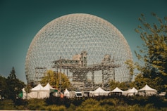 a large structure with a large dome on top of it