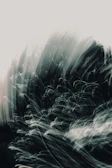 Monochrome abstract waves blending into soft blurred gradients, evoking a cinematic mood.