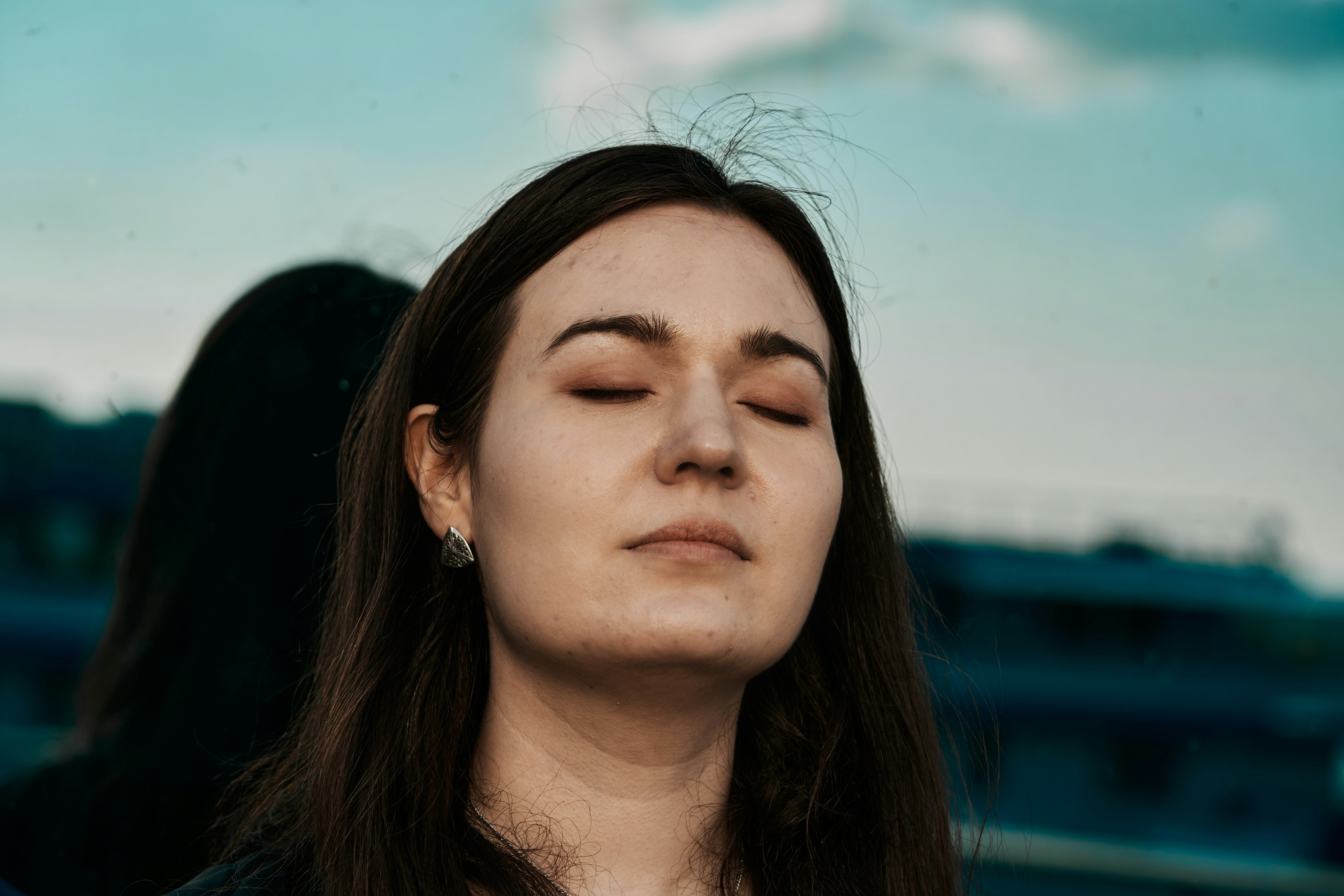 a woman surrendering to Gods plan