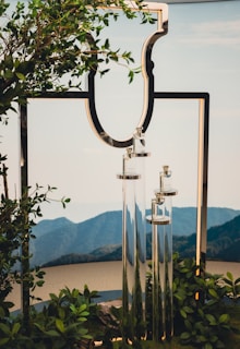 Elegant bottles from the Horizon Natural series lined up against a backdrop of Xinjiang lavender fields.