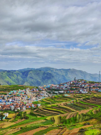 A picturesque scene from Nepal's countryside.