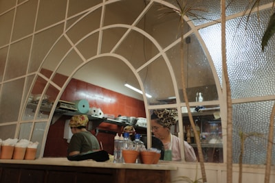 Skilled workers renovating a modern kitchen with precision and care in Tenerife.