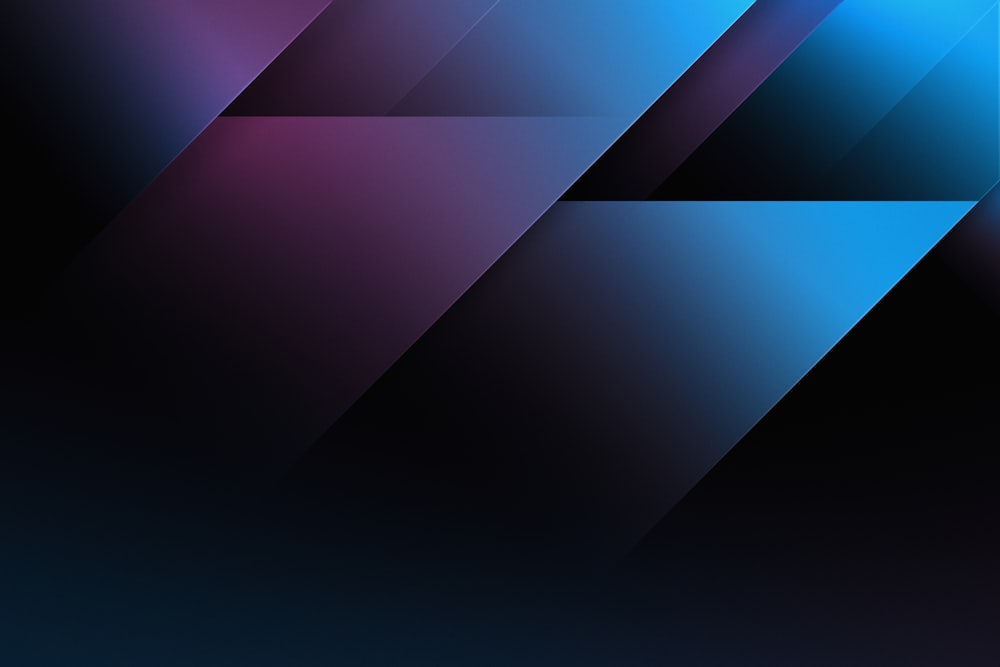a blue and purple abstract background with lines
