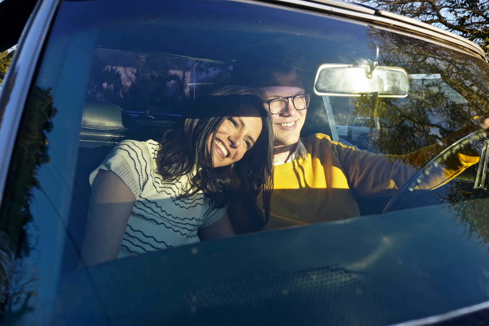 Happy travelers on their private transfer in Costa Rica