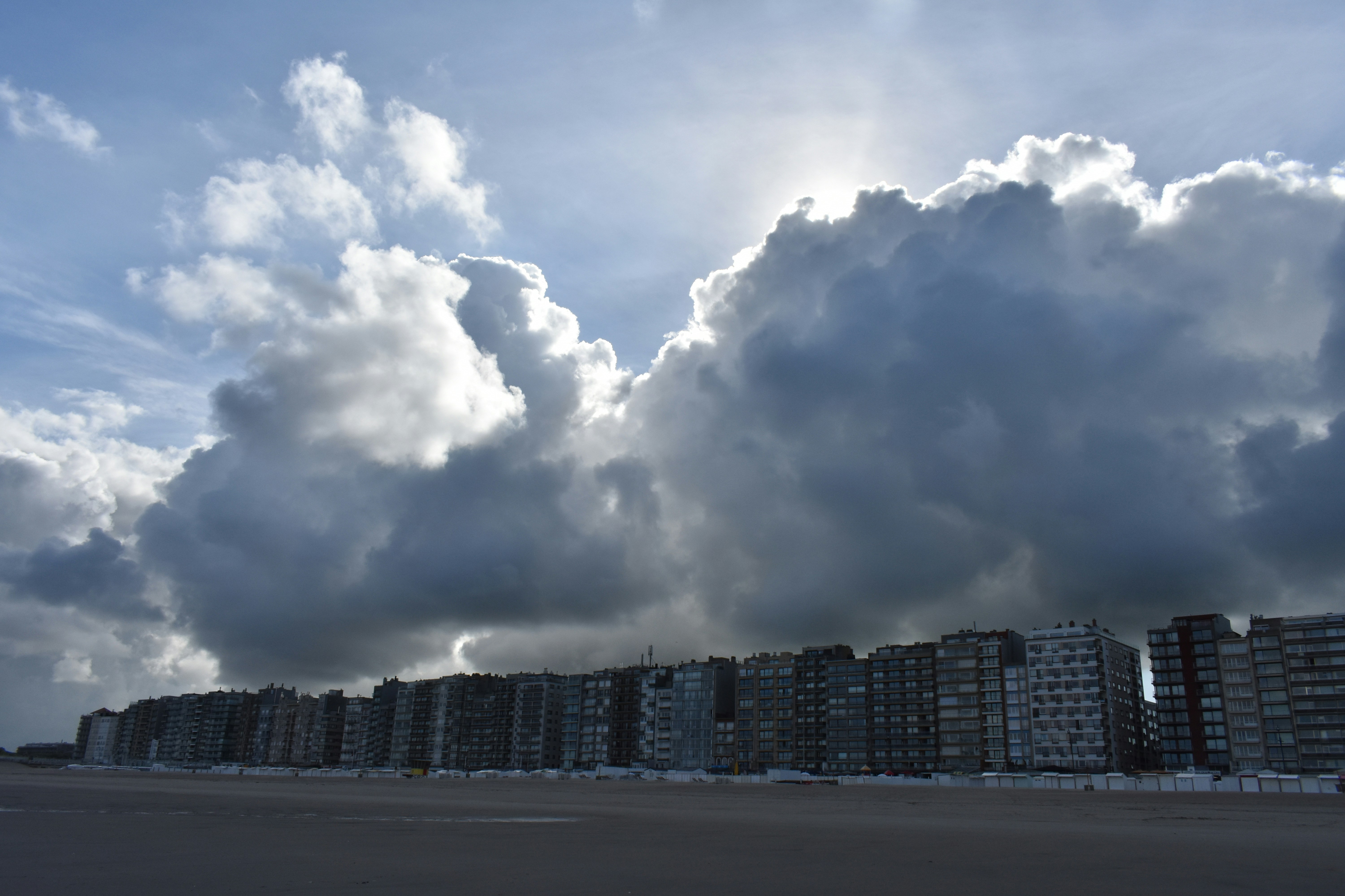Blankenberge Beach view 3