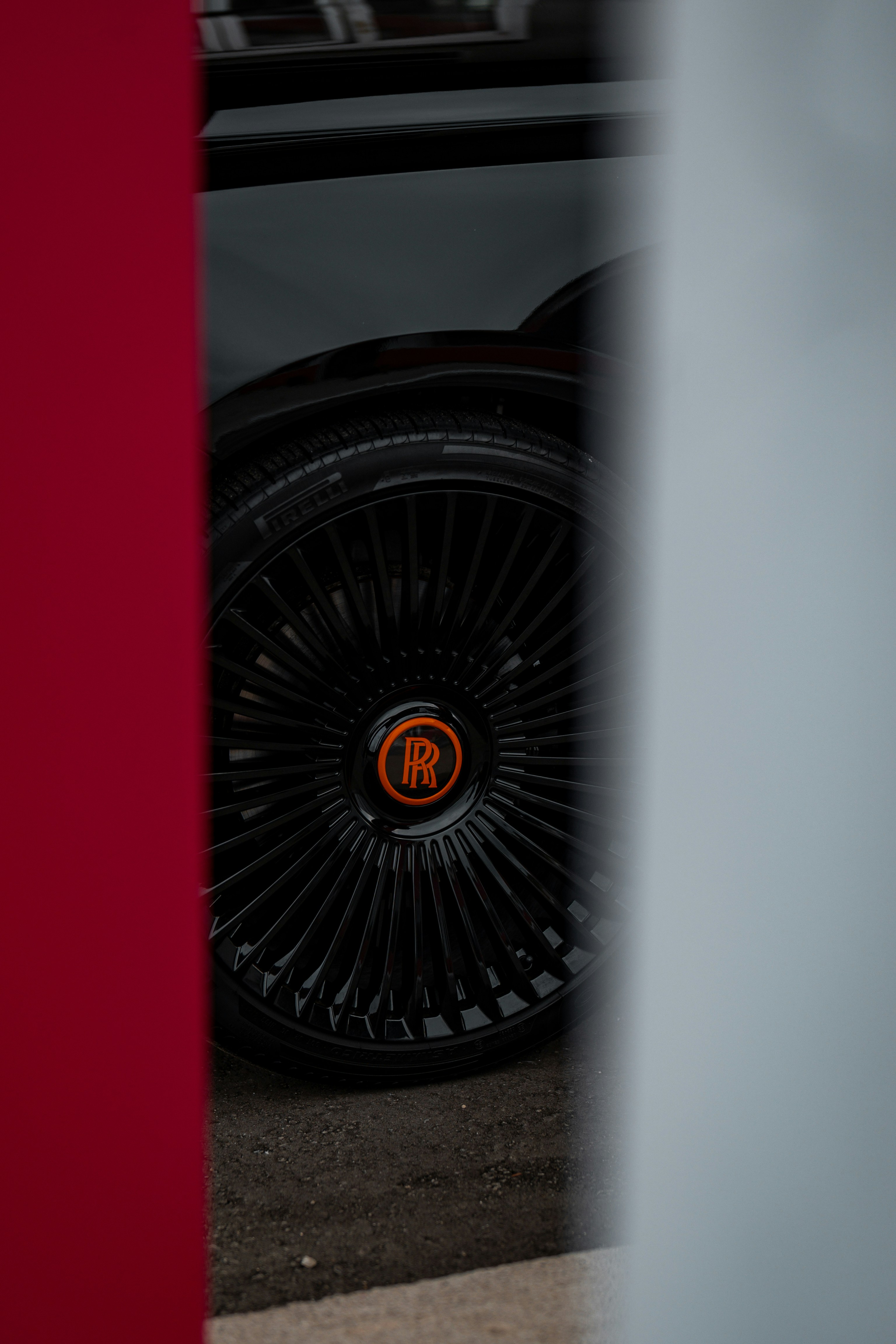 A close up of a tire on a vehicle photo – Free Rollsroycecullinan Image ...