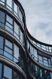 a very tall building with lots of windows