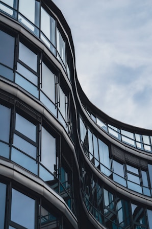 a very tall building with lots of windows